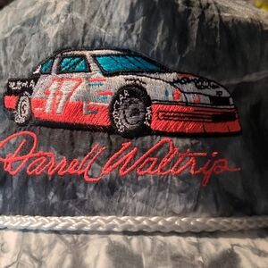 Darrell Waltrip Embroidered Gray Hat